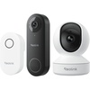 image:imageREOLINK Video Doorbell WiFi Camera with 4MP Indoor Camera E1 Bundle Remote Control in One App No Subscription Fee Local Storage Smart Detection