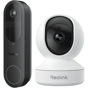 image:imageREOLINK 2K Video Doorbell Camera amp 4MP Indoor Security Camera Bundle Battery Doorbell 150 View WiFi 6 360 PetBaby Monitor PersonVehiclePackageCry Detection Night Vision No Subscription
