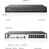 image:imageREOLINK 16CH PoE NVR for Home Security Camera System 247 RecordingHDD Not Included Smart HumanVehicleAnimal Detection Plug amp Play Support Up to 16TB RLN16410NHDNo HDD