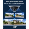 image:imageReolink 12MP 8CH PoE Security Camera System with IK10 Vandalproof 4pcs Dome Cams Spotlights Color Night Vision Builtin 2TB HDD Smart Detection TwoWay Audio RLK81200V4 with Duo 3V PoE
