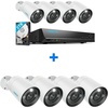 image:imageREOLINK 12MP Business Security Camera System RLK81200B4A Bundle 8pcs 12MP IP Camera Wired H265 TwoWay Talk Color Night Vision Person Vehicle Pet Detection 2TB HDD 8CH NVR