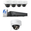 image:imageReolink 12MP 8CH PoE Security Camera System with IK10 Vandalproof 4pcs Dome Cams Spotlights Color Night Vision Builtin 2TB HDD Smart Detection TwoWay Audio RLK81200V4 with Duo 3V PoE