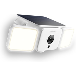 image:imageREOLINK Solar Floodlight Security Cameras Wireless Outdoor Up to 1000lm  2 Pack AIPIR MotionActivated Floodlight 2K 150 Color Night Vision Light amp Siren Alarm TwoWay Talk WiFi 6 245GHz1 Pack