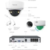 image:imageREOLINK 8CH 12MP PoE Security Camera System with 4TB HDD RLK81200V4  IK10 Vandalproof 4pcs Dome PoE Cams Outdoor Spotlights Color Night Vision 8CH NVR 4TB HDD Smart Detection TwoWay TalkRLK81200V4 with 2TB HDD