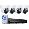 image:imageREOLINK 8CH 12MP PoE Security Camera System with 4TB HDD RLK81200D4A  4pcs H265 Surveillance IP Cameras Wired in 12MP UHD Person Vehicle Pet Detection Spotlight Color Night Vision 8CH NVRRLK81200D4A with 4TB HDD