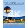image:imageREOLINK Elite Floodlight WiFi 4K 8MP 180 Panoramic Wired Floodlight Camera  Adjustable 3000 Lumens Local AI Video Search DualBand WiFi 6 247 Recording No Subscription 100240V AC Hardwired