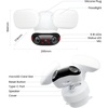 image:imageREOLINK Elite Floodlight WiFi 4K 8MP 180 Panoramic Wired Floodlight Camera  Adjustable 3000 Lumens Local AI Video Search DualBand WiFi 6 247 Recording No Subscription 100240V AC Hardwired