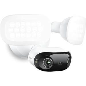 image:imageREOLINK Elite Floodlight WiFi 4K 8MP 180 Panoramic Wired Floodlight Camera  Adjustable 3000 Lumens Local AI Video Search DualBand WiFi 6 247 Recording No Subscription 100240V AC Hardwired