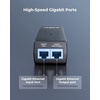 image:imageREOLINK IP Security Camera RLC811A Bundle with PoE Injector One Cable Offer Both Power and Data 123 FoV 5X Optical Zoom for Outdoor Usage 8MP HD Security PoE Camera System