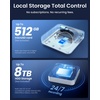 image:imageREOLINK RLN4E 4CH PoE NVR Network Video Recorder for Security System  Up to 8TB Local Storage amp512GB microSD Card HDD amp microSD Card Not Included Only Work with REOLINK IP Camera