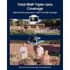 image:imageREOLINK TripleLens PoE Security Camera Outdoor 10MP 180 Panoramic amp 4K PT with Auto Tracking 16CH Network Video Recorder for Home Security Camera System OMVI 3i PoE x4 Bundle with RLN16410