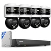 image:imageREOLINK TripleLens PoE Security Camera Outdoor 10MP 180 Panoramic amp 4K PT with Auto Tracking 16CH Network Video Recorder for Home Security Camera System OMVI 3i PoE x4 Bundle with RLN16410
